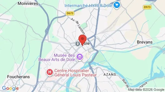 Apartments for rent in Dole - Photo from Google Street View