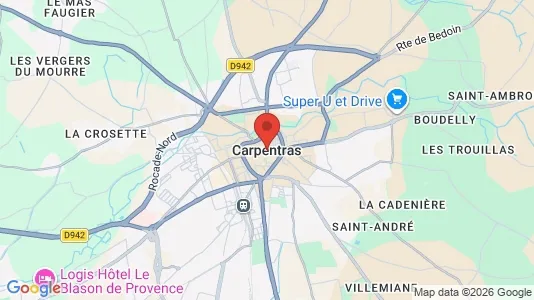 Apartments for rent in Carpentras - Photo from Google Street View