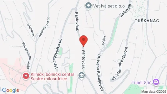 Apartments for rent i Sljeme (Medvednica-Tomislavac) - kort over placeringen