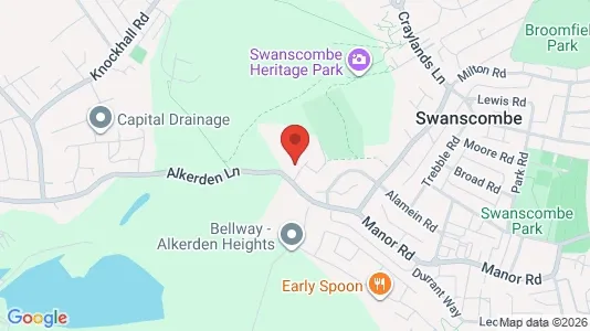 Apartments for rent i Swanscombe - Kent - kort over placeringen