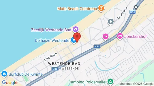 Apartments for rent in Middelkerke - Photo from Google Street View