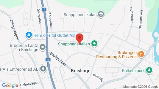 Apartments for rent i Östra Göinge - kort over placeringen