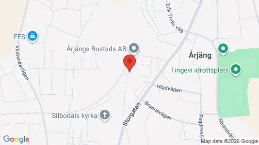 Apartments for rent i Årjäng - kort over placeringen