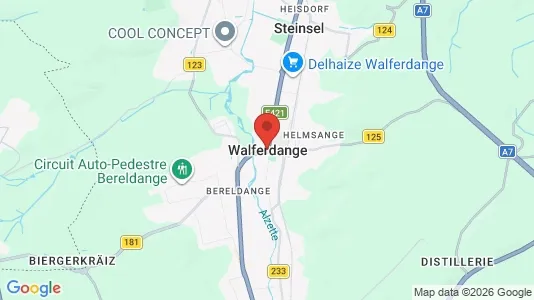 Apartments for rent in Walferdange - Photo from Google Street View