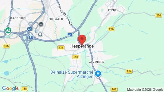 Apartments for rent in Hesperange - Photo from Google Street View