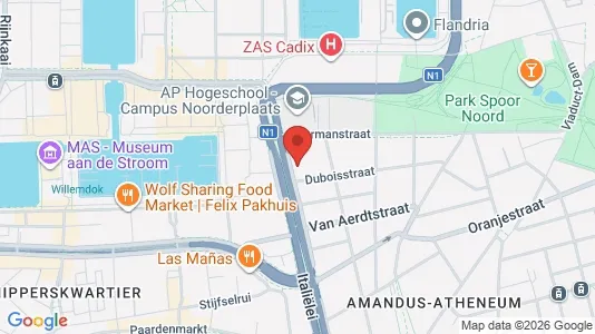 Apartments for rent i Stad Antwerp - kort over placeringen