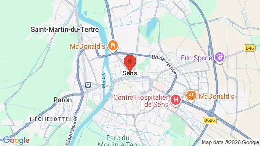 Houses for rent in Sens - Photo from Google Street View