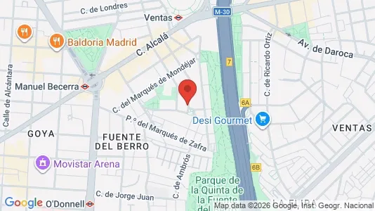 Apartments for rent in Madrid Salamanca - Photo from Google Street View