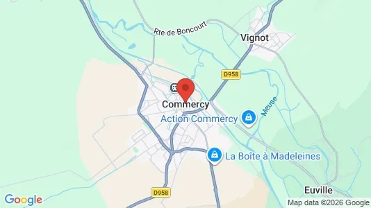 Apartments for rent in Commercy - Photo from Google Street View