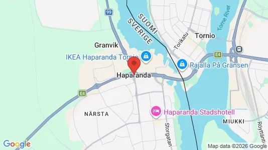 Rooms for rent in Haparanda - Photo from Google Street View