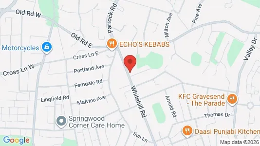 Apartments for rent i Gravesend - Kent - kort over placeringen