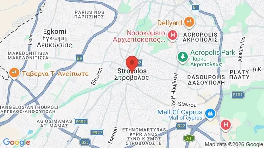 Apartments for rent in Nicosia Strovolos - Photo from Google Street View