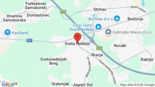 Apartments for rent in Sveta Nedelja - Photo from Google Street View