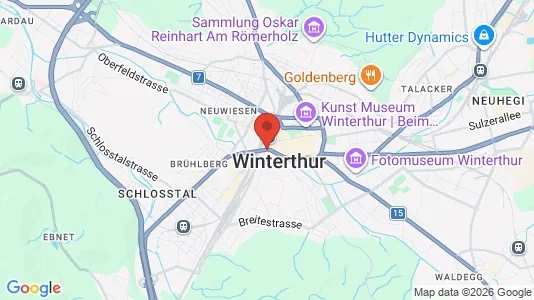 Rooms for rent in Winterthur - Photo from Google Street View