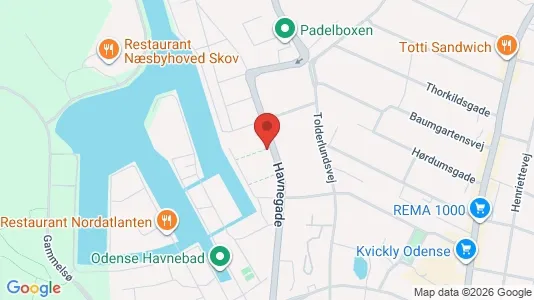 Apartments for rent in Odense C - Photo from Google Street View