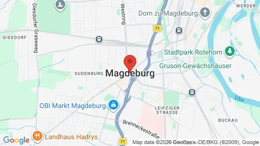 Apartments for rent in Magdeburg - Photo from Google Street View