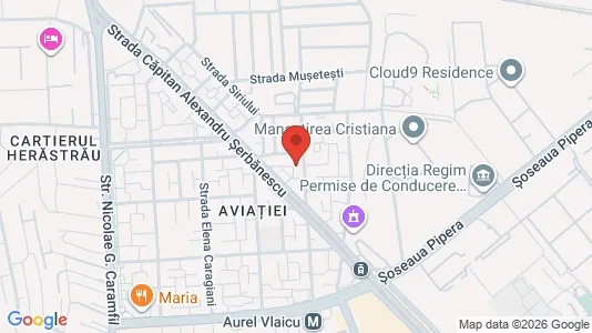 Apartments for rent i Bucharest - Sectorul 1 - kort over placeringen