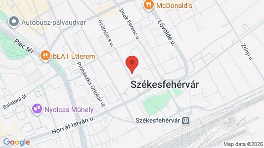 Apartments for rent in Székesfehérvári - Photo from Google Street View