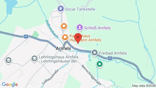 Apartments for rent i Arnfels - kort over placeringen