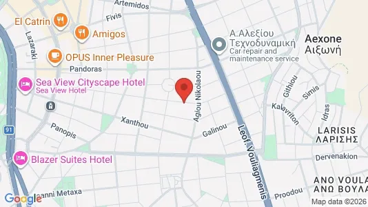 Apartments for rent in Glyfada - Photo from Google Street View