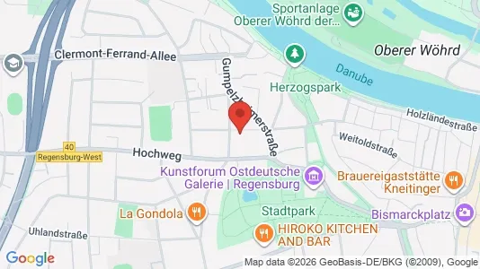 Apartments for rent in Regensburg - Photo from Google Street View
