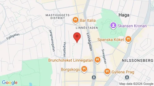 Apartments for rent i Gothenburg City Centre - kort over placeringen