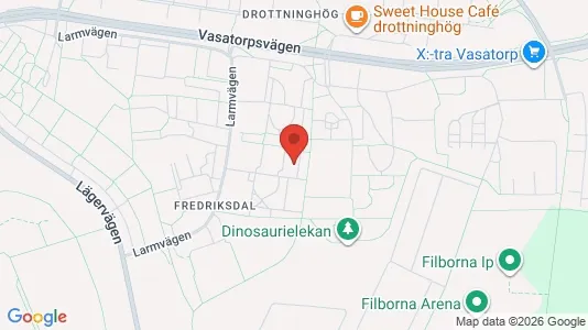 Apartments for rent i Helsingborg - kort over placeringen