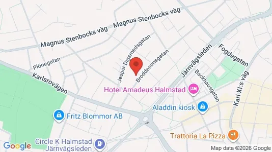 Apartments for rent in Halmstad - Photo from Google Street View
