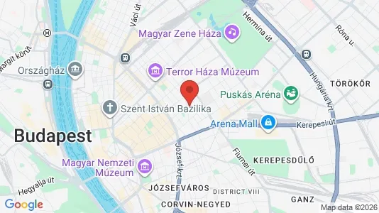 Houses for rent in Budapest Erzsébetváros - Photo from Google Street View