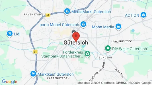 Apartments for rent in Gütersloh - Photo from Google Street View