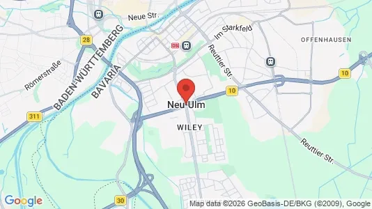 Apartments for rent in Neu-Ulm - Photo from Google Street View