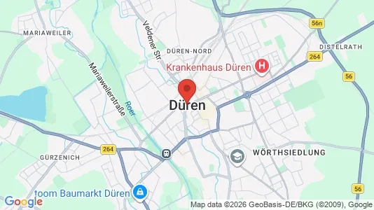 Apartments for rent in Düren - Photo from Google Street View