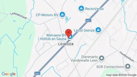 Apartments for rent i Deinze - kort over placeringen