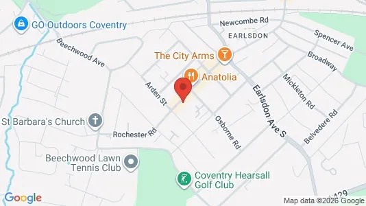 Apartments for rent in Coventry - West Midlands - Photo from Google Street View