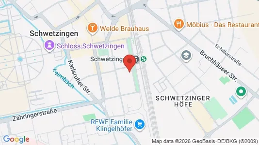 Apartments for rent i Rhein-Neckar-Kreis - kort over placeringen