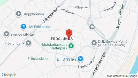 Apartments for rent i Eskilstuna - kort over placeringen