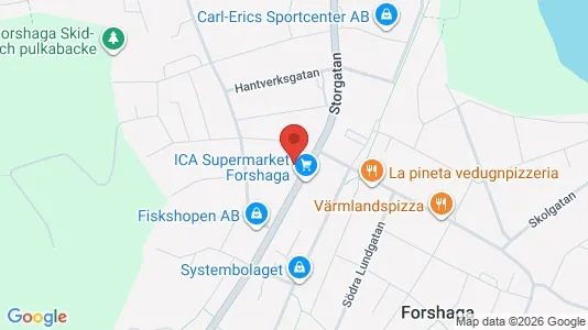 Apartments for rent i Forshaga - kort over placeringen