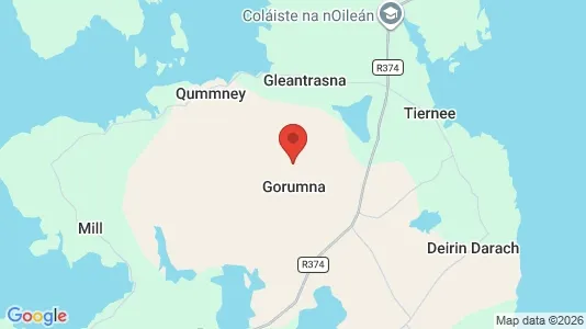 Apartments for rent i Garmna - kort over placeringen