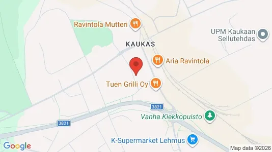 Apartments for rent i Lappeenranta - kort over placeringen