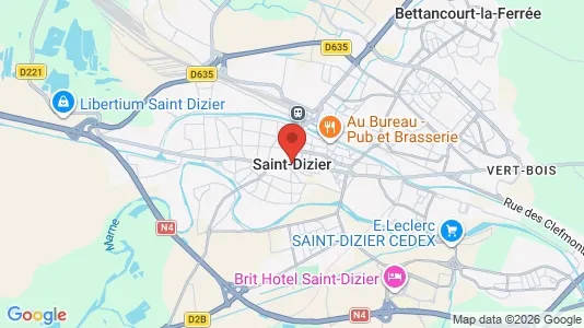 Apartments for rent in Saint-Dizier - Photo from Google Street View