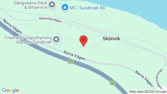 Apartments for rent in Sundsvall - Photo from Google Street View