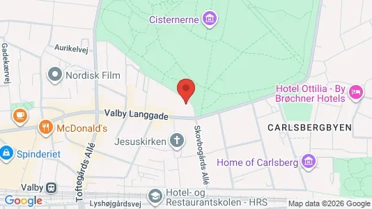 Apartments for rent i Frederiksberg - kort over placeringen