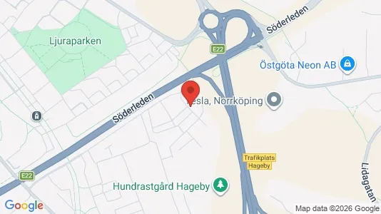 Apartments for rent i Norrköping - kort over placeringen