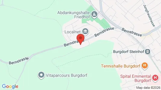 Apartments for rent i Emmental - kort over placeringen