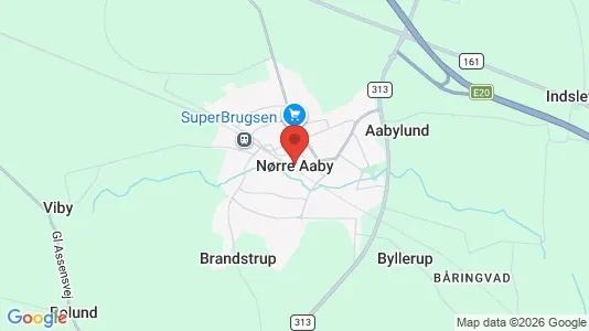 Apartments for rent in Nørre Aaby - Photo from Google Street View