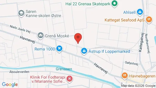 Apartments for rent in Grenaa - Photo from Google Street View