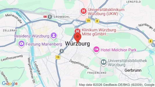 Apartments for rent in Würzburg - Photo from Google Street View