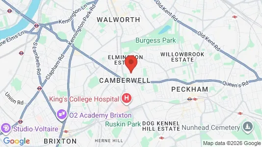 Rooms for rent in London SE5 - Photo from Google Street View