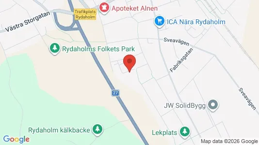 Apartments for rent i Värnamo - kort over placeringen