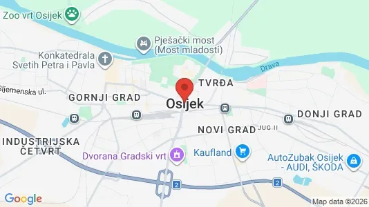 Apartments for rent in Osijek - Photo from Google Street View